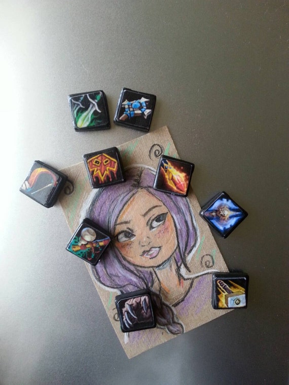 World Of Warcraft Magnets Class Icons Wow Magnets Demon Etsy World Of Warcraft Magnets Class Icons Wow Magnets Demon Etsy