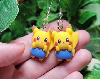 Pika dangle earrings