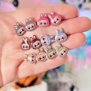 Kawaii monster  stud earrings v1