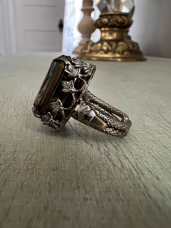 Deep green dream rhinestone ring! - image 2