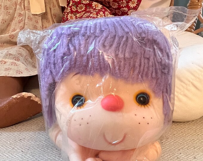1980s Purple Hair Doll Parts Etsy