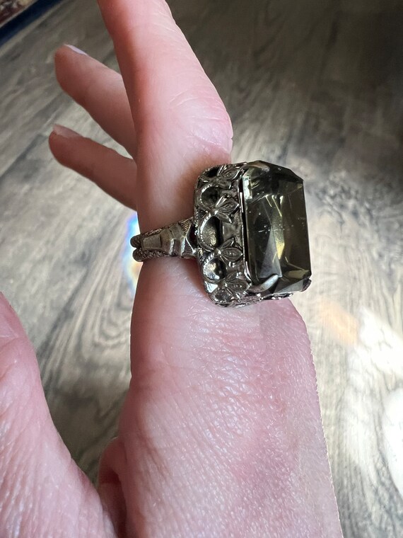 Deep green dream rhinestone ring! - image 5