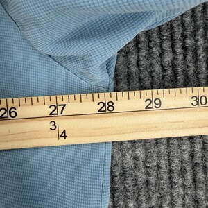 Vintage Tommy Bahama men's silk camp shirt loop collar blue XXL coconut buttons image 10