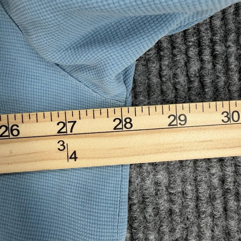 Vintage Tommy Bahama men's silk camp shirt loop collar blue XXL coconut buttons image 10