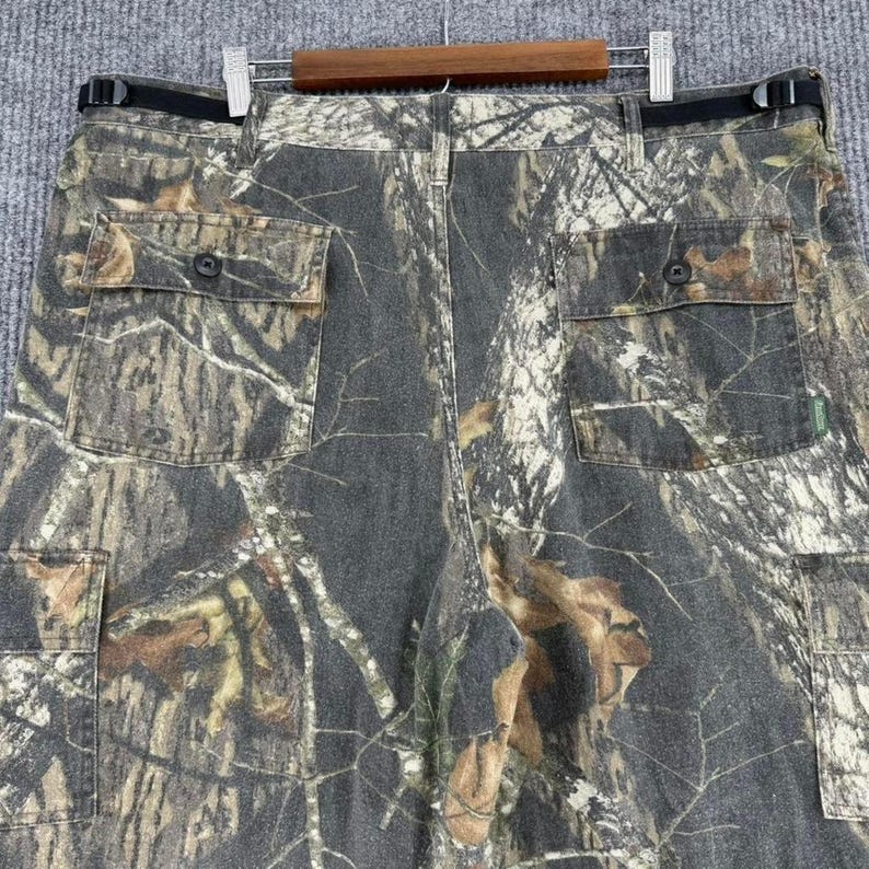 Vintage Mossy Oak Field Staff camo cargo pants men's size 42 hunting outdoor image 3