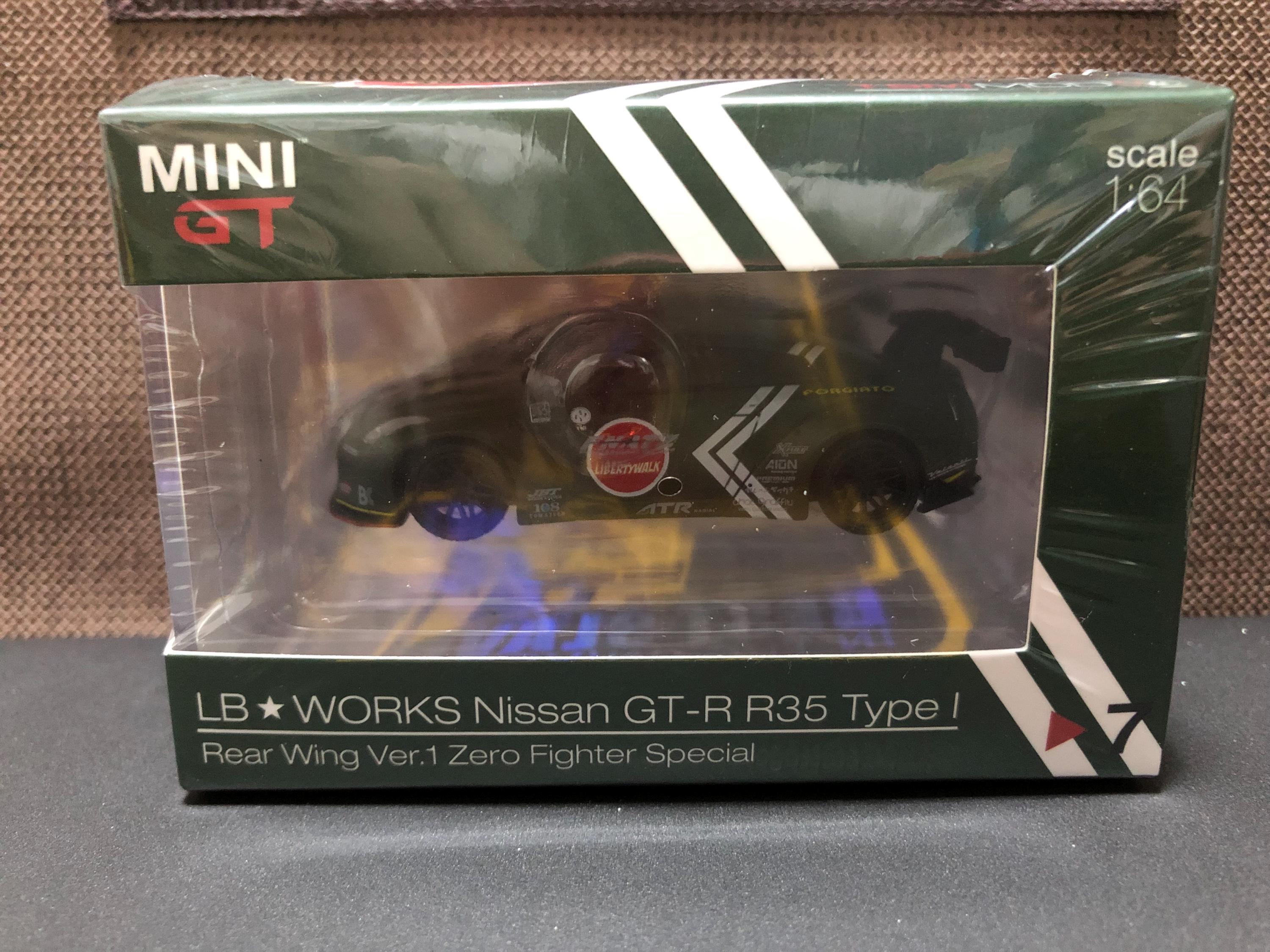 Mini GT #7 LBWK Nissan GT-R (R35) Zero Fighter Special Type 1