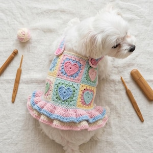Knitting Dog Dress