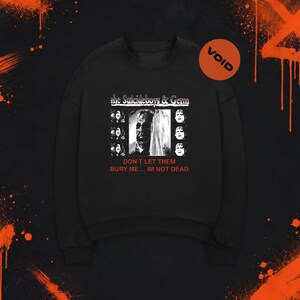 Sudadera gráfica de Suicideboys, sudadera con capucha "Don't Let Them Bury Me", merchandising para fans del rap oscuro.