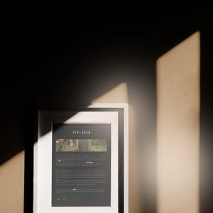 SCP-3930 Pattern Screamer Art Print • Cosmic Horror Document (Digital Download)