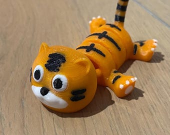 3D Printed Tiger Toy