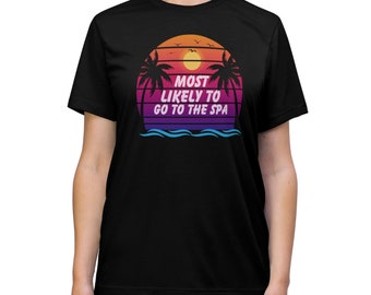 Group cruise shirts, most like to go to the spa, girls cruise trip, Friends cruise t shirts.