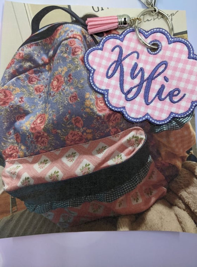 Backpack Name Tag Let Us Match Your Backpack. We Can Etsy