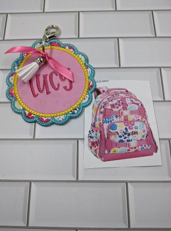Backpack name tag let us match your backpack. Bag tag Etsy