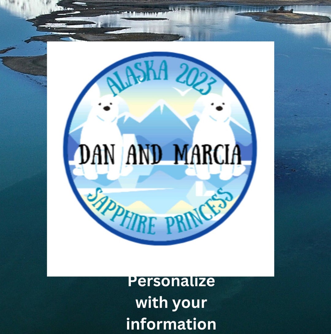 Alaska Cruise Cabin Door Cruise Cabin Decor, 7 Personalized