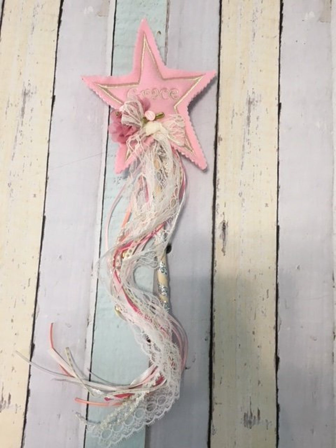 Personalized Fairy Wand, Each Wand is Unique and Made to Order, 15 Tall