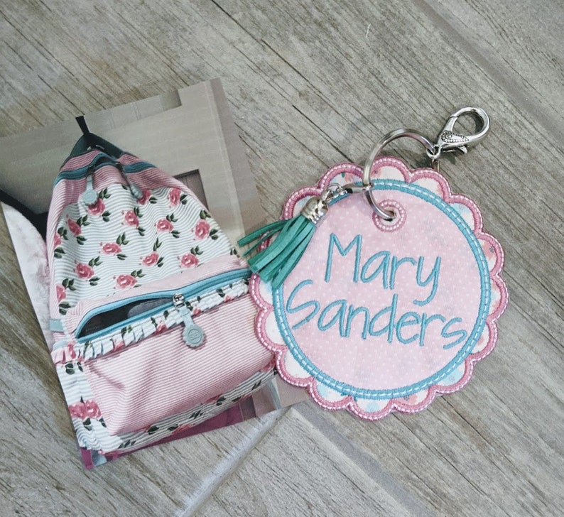 Backpack Name Tag Let Us Match Your Backpack. We Can Etsy