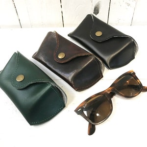 Leder & Filz gefüttertes Brillenetui, klassisches Design und perfekt für Raybans
