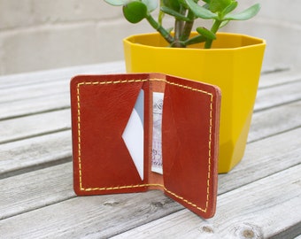 Hand stitched Bifold leather Wallet Kit