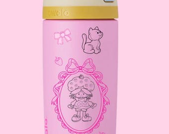 Owala 16 oz- Vintage strawberry shortcake