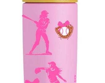 Owala 16 oz- Baseball girls
