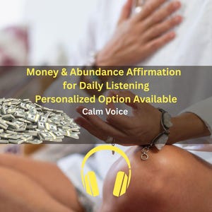 Geld Affirmation Audio zum täglichen Hören | Personalisierte Manifestation (MP3 Download)