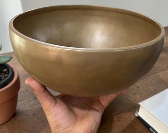 Auténtico cuenco tibetano | Hecho a mano en Nepal | Cuenco para meditación, yoga y sanación con sonido | Instrumento para terapia de chakras