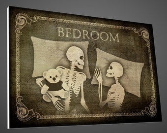 Gothic bedroom sign,bedroom decor ideas,Gothic decor,Gothic sign,skulls signs,home Décor,Gothic bedroom,bedroom Decor,Door Sign,Gothic gifts