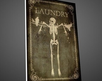 Gothic Laundry signs,Laundry door sign,Gothic decor,gothic sign,decorative signs,Laundry Décor,Home Décor,Laundry decoration,Laundry art