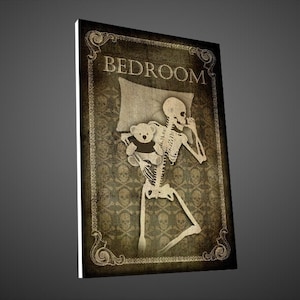 Bedroom gothic signs,Gothic bedroom,gothic home decor,door signs,bedroom decoration,gothic wall art,man cave art,gothic gift ideas,goth art