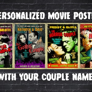 Personalized Poster,Frankenstein poster,Custom Poster,Custom Print,Custom gift idea,Custom Wall Art,Personalised Art Print,Wedding Gift Idea