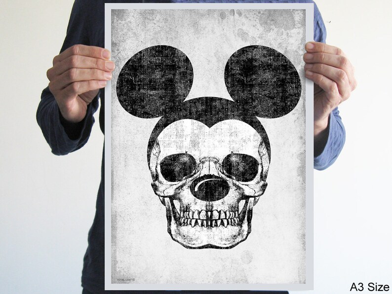Mickey Skull Skulls Poster Wall Art Black And White Home Decor Gothic Man Cave Morbid Artwork Horror Prints Digital Lifepharmafze Com - Morbid Home Decor Mickey Skull Skulls Poster Wall Art Black And White Home Decor Gothic Man Cave Morbid Artwork Horror Prints Digital Lifepharmafze Com - Morbid Home Decor
