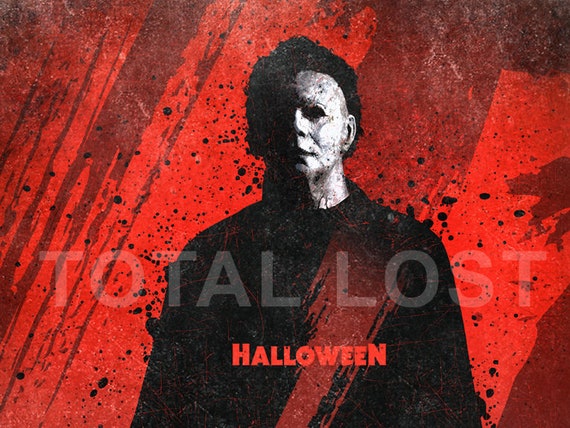 Halloween Michael Myers Scary Killer Painting Artwork Paint By Numbers Kit DIY Halloween Michael Myers Scary Killer Painting Artwork Paint By Numbers Kit DIY