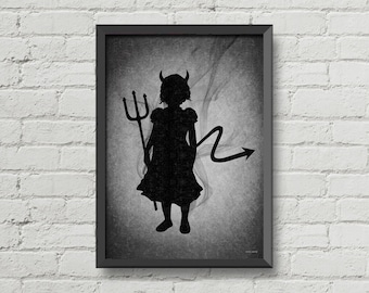 Gothic print,Gothic wall decor,Gothic art,wall decor,home decor,silhouette art,black and white poster,gothic art,goth decor,horror poster