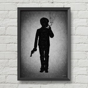 Décoration gothique, enfants aujourd'hui, oeuvre d'art gothique, art gothique, décoration murale, décoration d'intérieur, silhouette, art noir et blanc, art gothique, horreur, affiche, impression gothique