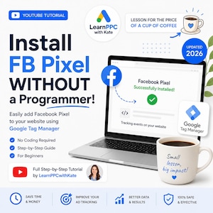 How to Install Facebook Pixel Without a Programmer Meta Pixel Guide Google Tag Manager