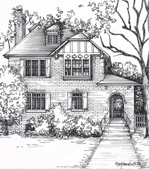 House  Drawing Skill