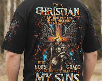 I'm A Christian Warrior Men's All Over Print Shirt