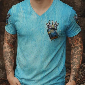 This Is How I Fight My Battles Men's All Over Print Shirt image 5