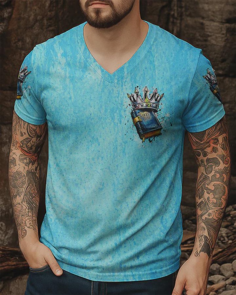 This Is How I Fight My Battles Men's All Over Print Shirt image 5