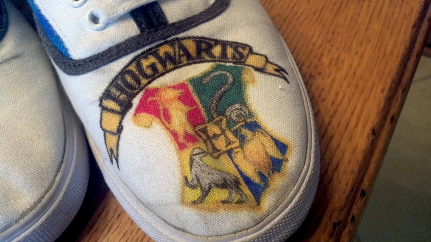harry potter painted vans