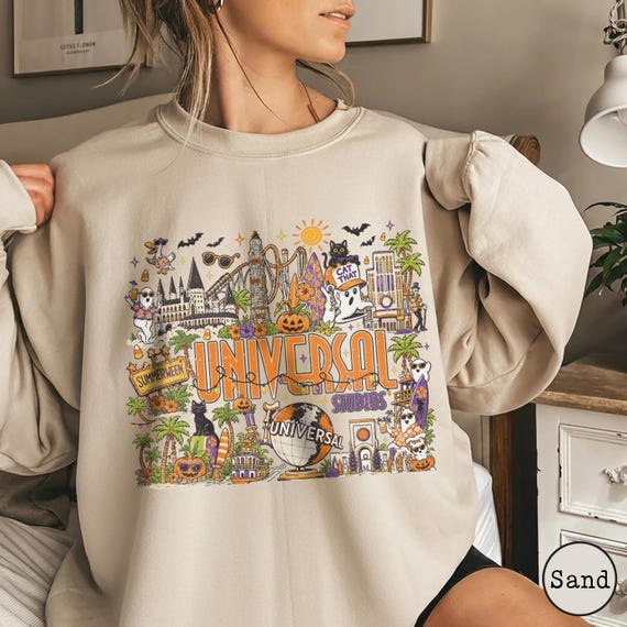 Universal Studios Halloween Shirt, Summerween Family Trip Tee, Theme Park Vacation Shirts, Spooky Orlando Vacation, Matching Fall Tee