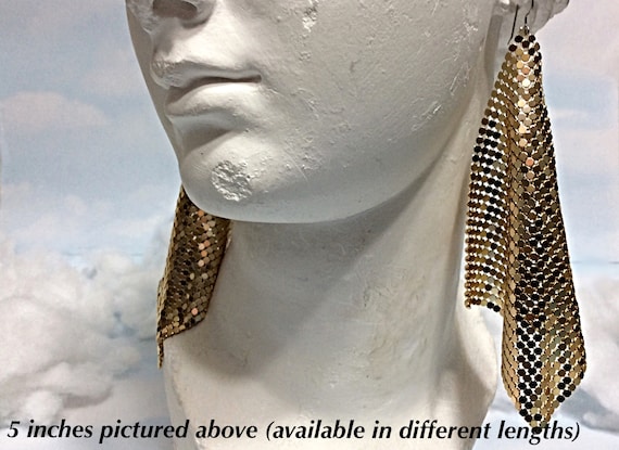 Disco earrings 70s outlet