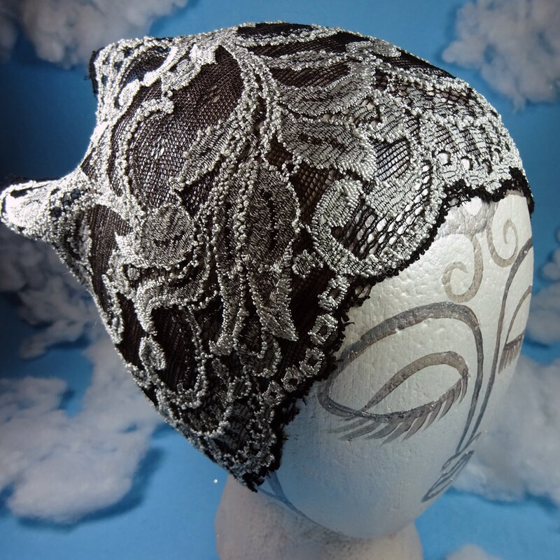 Vintage Zinnie lace headband