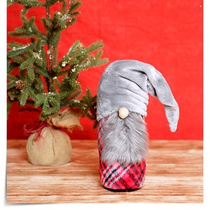 Wooly the Cozy fur gnome, tomte, nisse, Scandinavian Gnome, Holiday gift