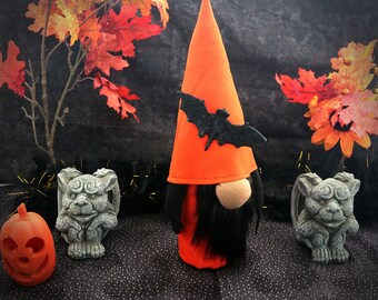 Halloween Batty Scandinavian Tomte Gnome, Nisse, Indoor, Outdoor