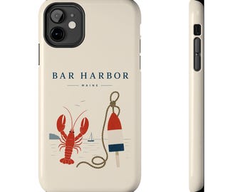 Bar Harbor Lobster Buoy Phone Case | Tough Case
