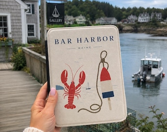 Bar Harbor Lobster Buoy Kindle Case | Maine Nautical Cover