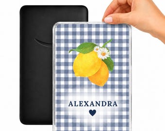 Lemon Kindle Insert | E-reader Case Cover CUSTOMIZABLE
