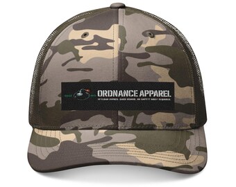 Camouflage Trucker Hat (Embroidery)