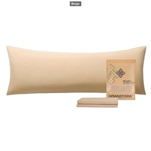 Body Pillow Cover, Ultra Soft Microfiber Long Pillowcase, Envelope Closure Large Pillow Cases 20x54 inch, Personalized touch
